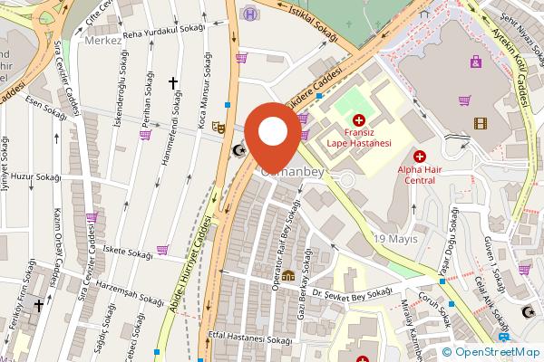 TRYP By Wyndham Istanbul Sisli Hotel on the map