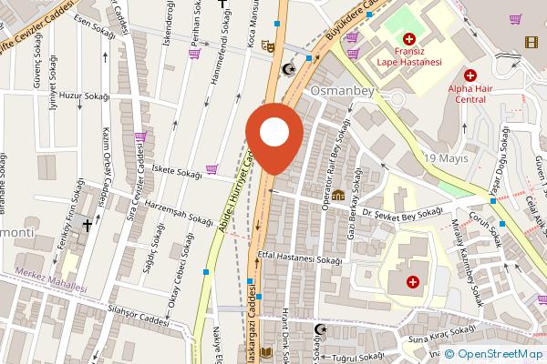 Wish More Hotel Şişli on the map