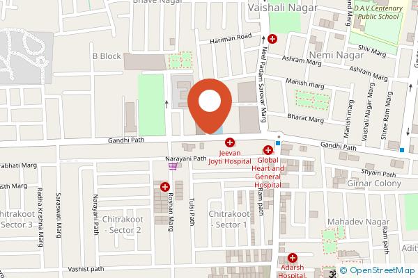 Fabhotel Lfc on the map