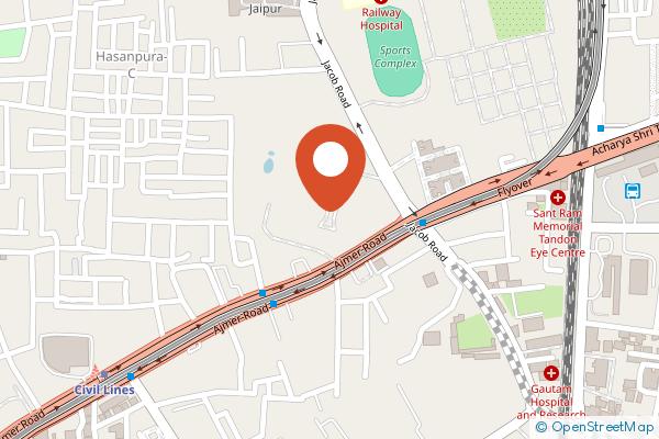 جاي ماهال بالاس على الخريطة