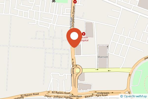 Radisson Blu Jaipur on the map