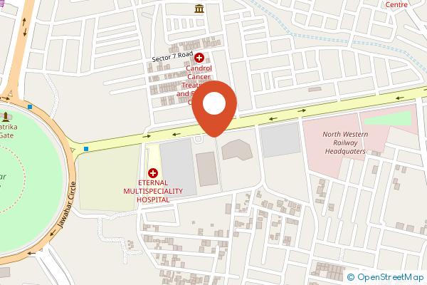 The LaLiT Jaipur on the map