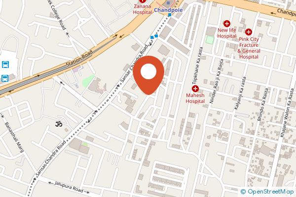 The Wall Street Beacon, Jaipur on the map