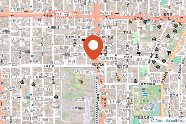 Hotel Kanra Kyoto on the map