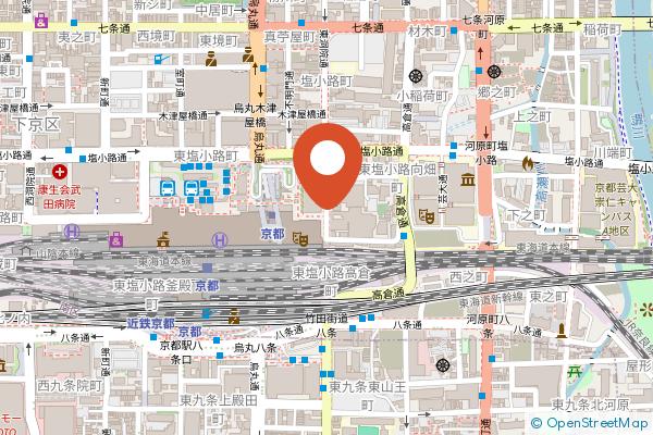 Kyoto Century Hotel on the map