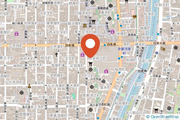 Mitsui Garden Hotel Kyoto Kawaramachi Jokyoji on the map