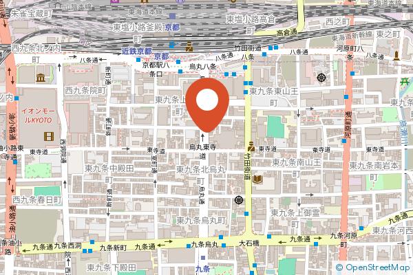 Rihga Gran Kyoto on the map