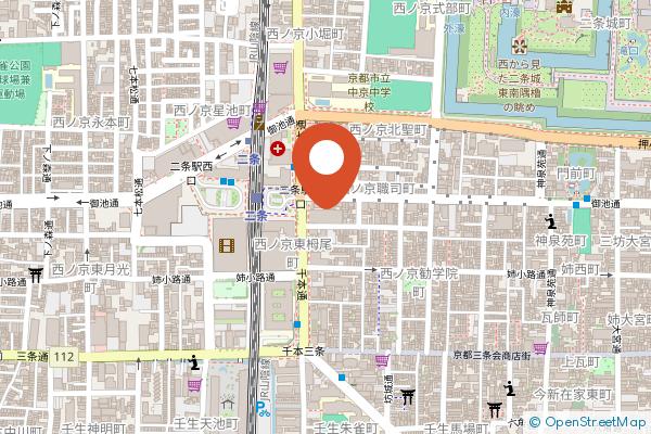 The Royal Park Canvas Kyoto Nijo on the map