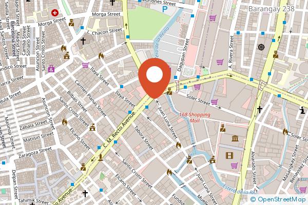 Astrotel Divisoria on the map
