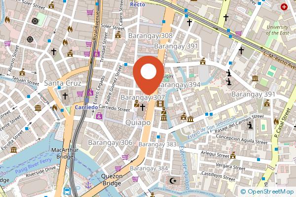 Citystate Hotel Quiapo on the map