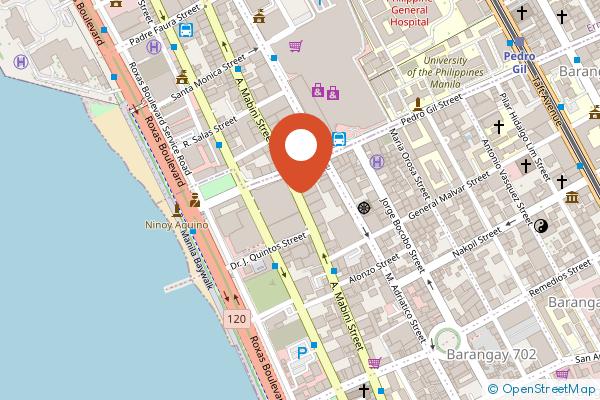 Las Palmas Hotel de Manila on the map