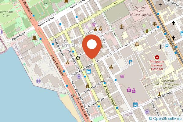 Manila Lotus Hotel on the map