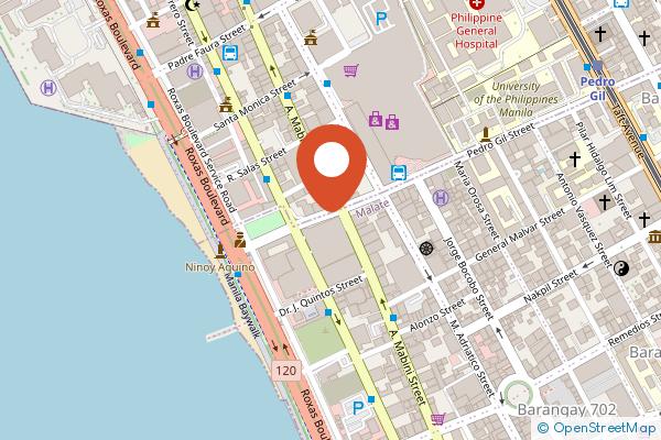 New Coast Hotel Manila on the map