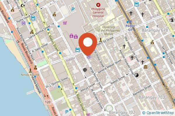 Pacific Bay Grand Suites on the map