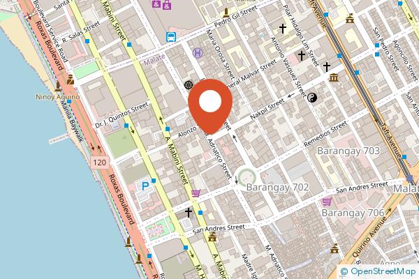 Stay Malate (Wanderers Guest House) on the map