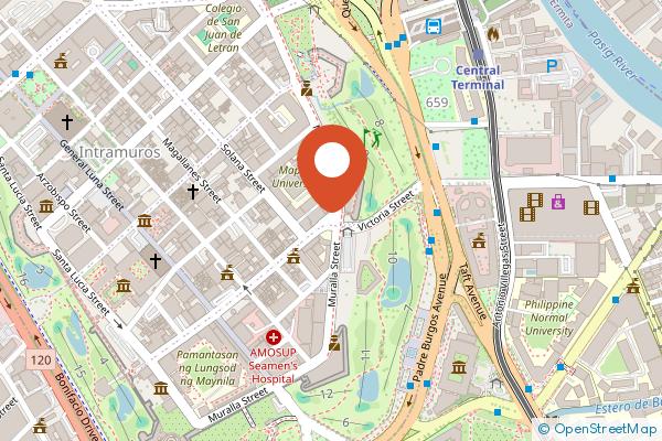The Bayleaf Intramuros Hotel on the map