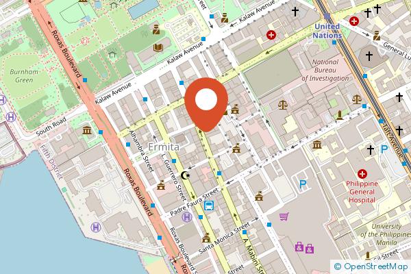 Time Traveller's Hotel on the map