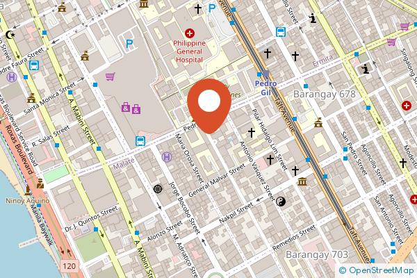 Tropicana Suites on the map