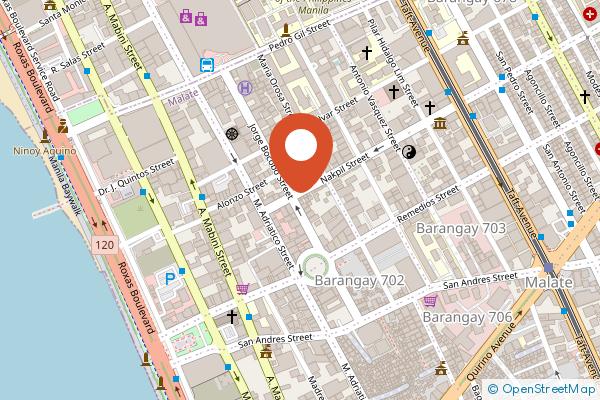 Victoria Mansions on the map