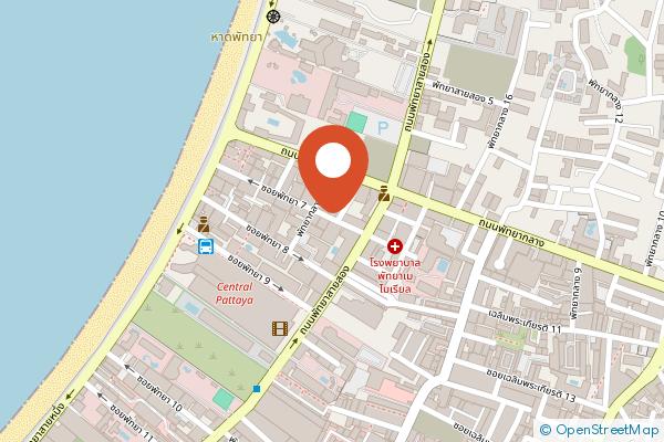 Flipper House Hotel on the map