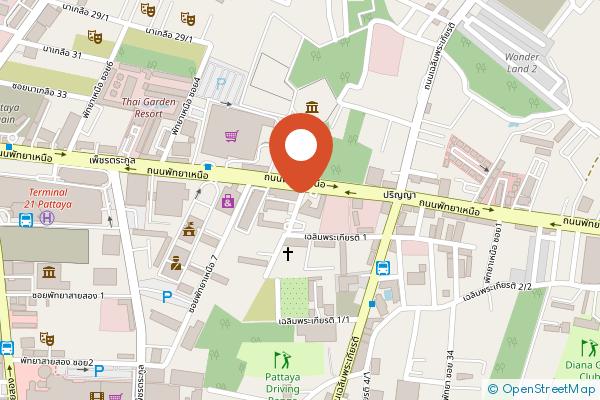 J Inspired Hotel Pattaya on the map