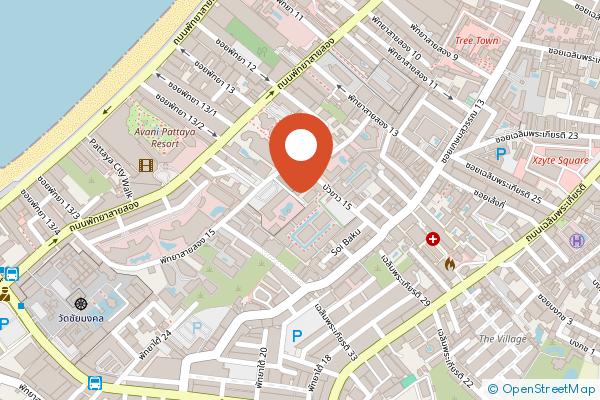 Journeyhub Pattaya Central on the map