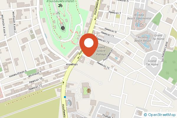 Pattaya Garden Apartments Boutique Hotel on the map