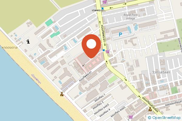 The AGATE Pattaya Boutique Resort on the map