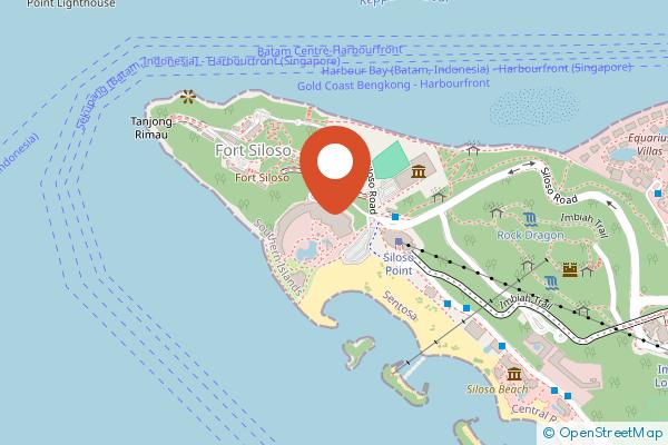Shangri-La Rasa Sentosa, Singapore on the map