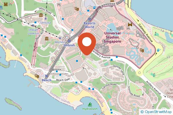 The Barracks Hotel Sentosa by Far East Hospitality on the map
