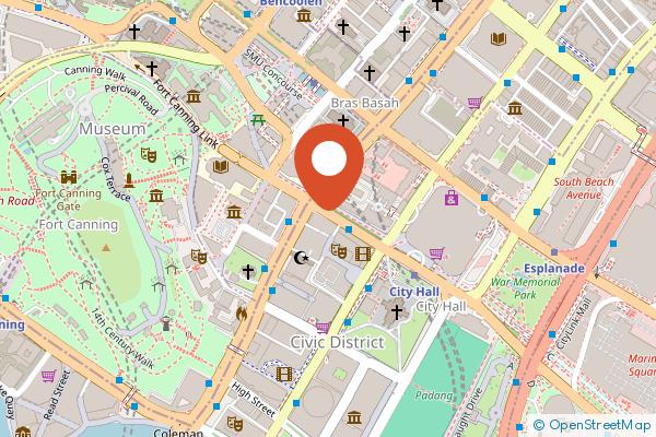 The Capitol Kempinski Hotel Singapore on the map