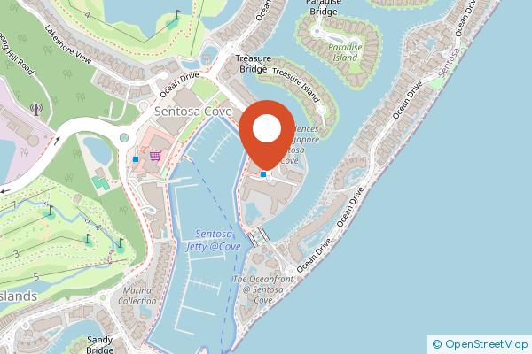 W Singapore - Sentosa Cove (Newly Renovated) on the map