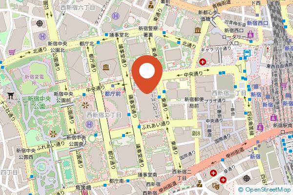Keio Plaza Hotel Tokyo on the map