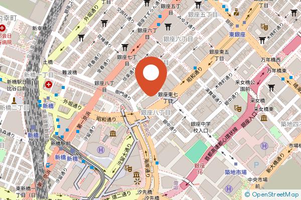 Mitsui Garden Hotel Ginza Premier on the map