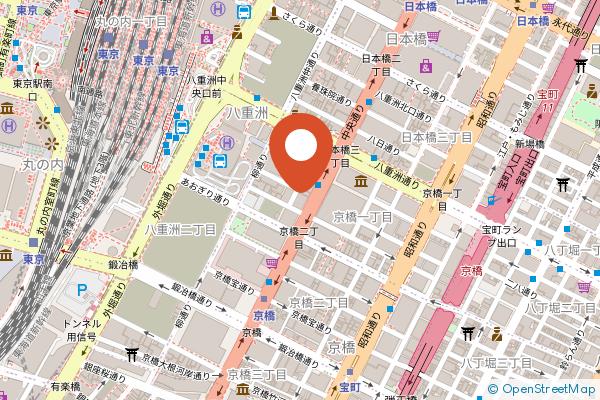 Mitsui Garden Hotel Kyobashi Tokyo Station on the map
