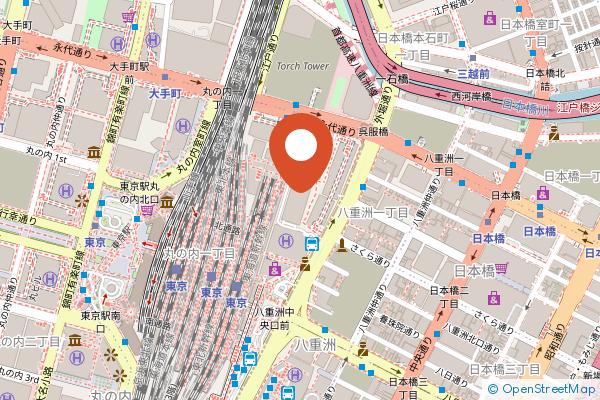 Shangri-La Tokyo on the map