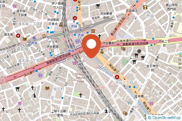 SHIBUYA STREAM HOTEL on the map