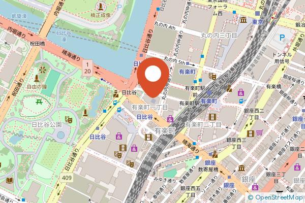 The Peninsula Tokyo on the map