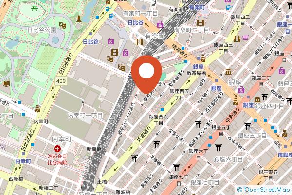 The Royal Park Canvas Ginza Corridor on the map