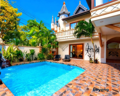 POTTERLAND Luxury Pool Villa Pattaya Walking Street 6