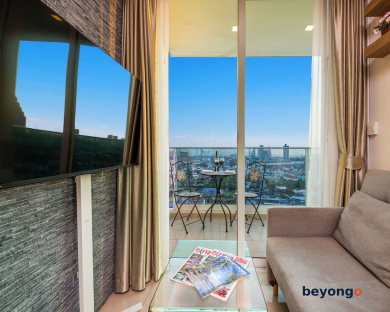 Panoramic Sea, City And Mountain Views by City Garden Tower 17