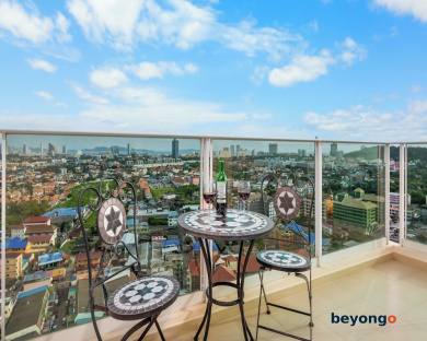 Panoramic Sea, City And Mountain Views by City Garden Tower 43