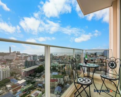 Panoramic Sea, City And Mountain Views by City Garden Tower 44