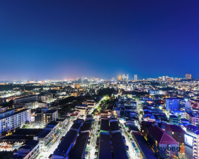 Panoramic Sea, City And Mountain Views by City Garden Tower 52