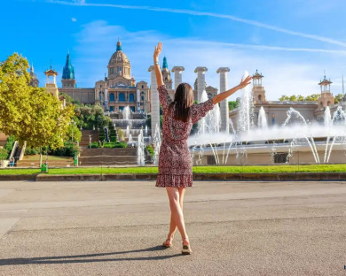 Madrid and Barcelona